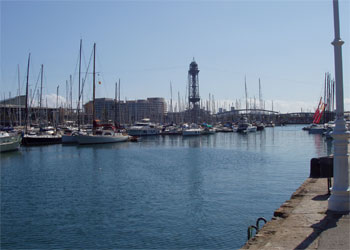 Port Vell i Barcelona